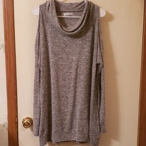 Maurices cowl neck cold shoulder sweater 2